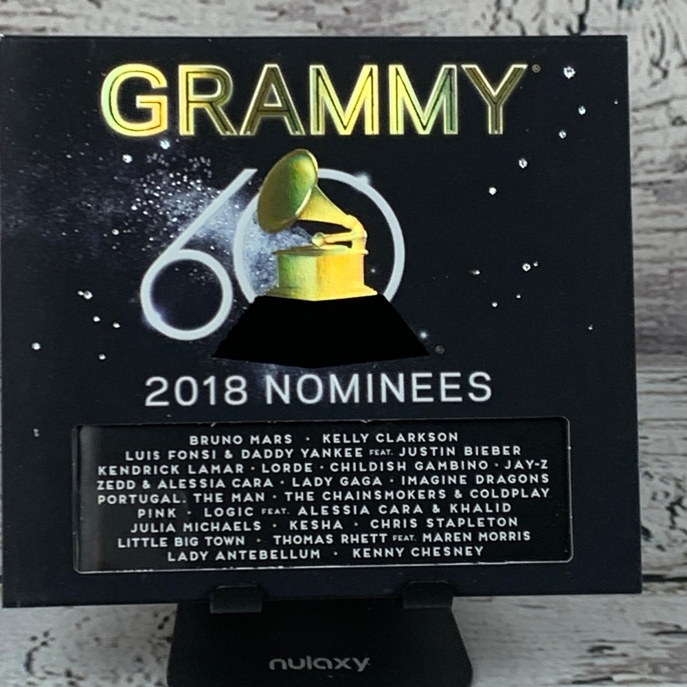 Grammy 60th 2018‎ Nominees [2018 Compilation CD] w/ Slipcover